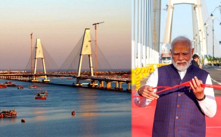 நாட்டின் மிக நீண்ட கேபிள் பாலம்... சுதர்சன் சேதுவை திறந்து வைத்தார் மோடி!