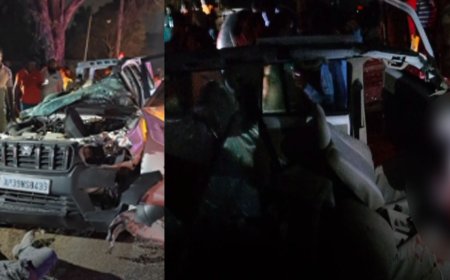 ஆந்திராவில் சாலையில் தாறுமாறாக ஓடிய கார்- 5 பேர் உயிரிழந்த சோகம்