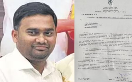 எங்கே ஜாபர் சாதிக்?.. தேடும் போலீசார்.. வீட்டில் ஒட்டப்பட்ட சம்மன்..