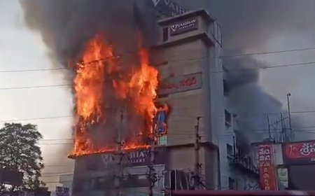 கல்வி நிறுவனத்தில் பயங்கர தீ விபத்து!