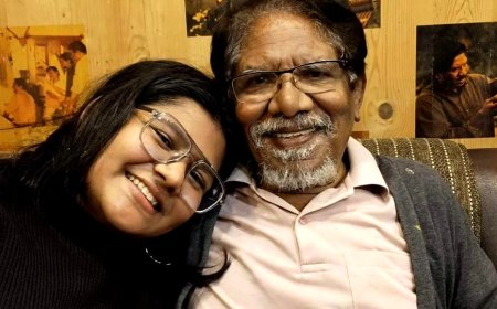 தாத்தாவுக்கு ஸ்டார்ட் கேமரா ஆக்‌ஷன் சொன்ன பேத்தி! பாராட்டி உச்சிமுகர்ந்த இயக்குநர் இமயம்...