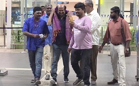 விறுவிறுப்பாக நடைபெறும் வேட்டையன் படப்பிடிப்பு... சென்னை திரும்பிய சூப்பர் ஸ்டார்...