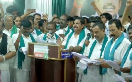 காவிரி விவகாரத்தில் பாஜக - காங்கிரஸ் யார் ஆட்சிக்கு வந்தாலும் தமிழகம் வஞ்சிக்கப்படுகிறது... எடப்பாடி குற்றச்சாட்டு