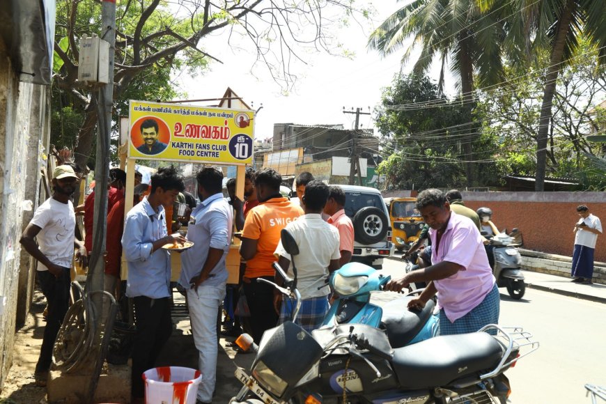 500-வது நாளில் மீண்டும் செயல்பாட்டுக்கு வந்த நடிகர் கார்த்தி உணவகம்..