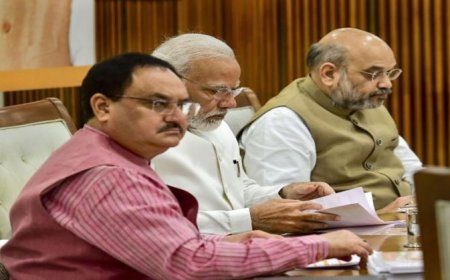 நள்ளிரவில்  பாஜக உயர்மட்டக் கூட்டம்...  100 பேர் கொண்ட முதற்கட்ட வேட்பாளர்  பட்டியல் இன்று வெளியீடு?