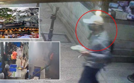 பக்கா ப்ளானுடன் வெடிகுண்டோடு ஒரு வாக்? பெங்களூரு குண்டுவெடிப்பு… சந்தேக நபரின் சிசிடிவி காட்சிகள் வெளியீடு !!