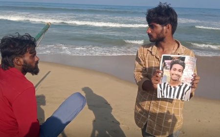 நண்பனே திரும்பி வா..! கடற்கரையில் காத்திருந்த நண்பர்கள்..