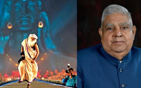 மார்ச் 8 இல் ஈஷா மஹாசிவராத்திரி விழா - குடியரசு துணைத் தலைவர் ஜெகதீப் தன்கர் பங்கேற்கிறார்