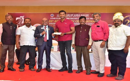 Vishal: “இதெல்லாம் பேசுனா பைத்தியம்ன்னு சொல்றாங்க..”  லயன்ஸ் கிளப் விழாவில் உருகிய விஷால்