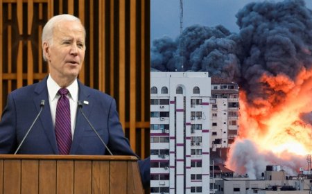 "நேதன்யாகுவுடன் வழக்கமான நெருக்கம்தான்.. இருந்தாலும் காசாவுக்கு உதவலாம்.." - ஜோ பைடனின் இரட்டை கருத்து