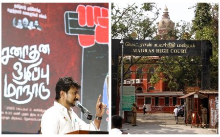 உதயநிதியை பதவி நீக்கம் செய்ய அவசியமில்லை... சனாதன வழக்கை முடித்து வைத்த உயர்நீதிமன்றம்...
