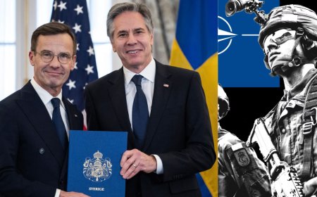 முடிவுக்கு வந்த நடுநிலைமை! Nato-வில் இணைந்தது ஸ்வீடன்