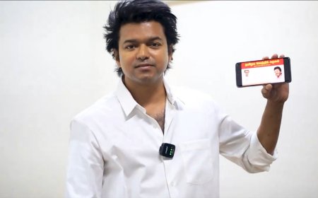 தமிழக வெற்றிக் கழகம் : 20 லட்சத்திற்கும் மேற்பட்டோர்  உறுப்பினராக இணைந்ததாக தகவல்