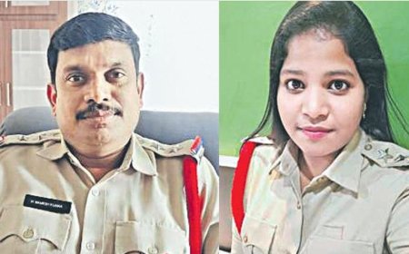 வேலை இல்லா இளைஞர்கள்தான் டார்கெட்...  போலி போலீஸ் காதல் ஜோடிக்கு காப்பு மாட்டிய நிஜ போலீஸ்...