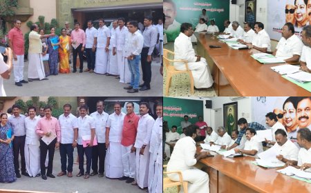 சூடுபிடிக்கும் மக்களவைத் தேர்தல்... திமுக, அதிமுக வேட்பாளர் நேர்காணல் விறுவிறுப்பு...