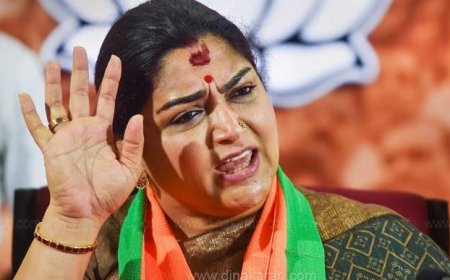 "பொன்முடி, எ.வ.வேலு பேசும்போதெல்லாம் எங்க இருந்தீங்க...?" 'பிச்சை' சர்ச்சை குறித்து குஷ்பு பதில்...