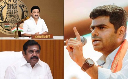 "திமுகவின் பங்காளி கட்சி அதிமுக என்பதை ஊர்ஜிதம் செய்கிறார் இ.பி.எஸ்..." அண்ணாமலை விமர்சனம்...