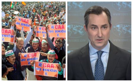 கூர்ந்து கவனித்து வருகிறோம்... சிஏஏ குறித்து அமெரிக்கா கருத்து!