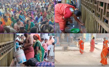 மார்ச் 18-ல் தொடங்கும் பங்குனி உத்திர திருவிழா.. பழனி மலைக்கோயிலில் உழவாரப் பணிகள்..