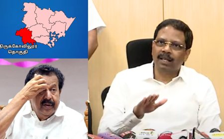 பொன்முடி தொகுதியான  திருக்கோவிலூருக்கு இடைத்தேர்தலா..? - சத்யபிரதா சாகு விளக்கம்