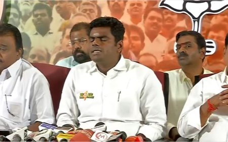 தமிழ்நாடு தேர்தல் களம் பாஜகவுக்கு சாதகம்... சுயேட்சைகள் வெற்றிபெற முடியாது... -அண்ணாமலை பேட்டி