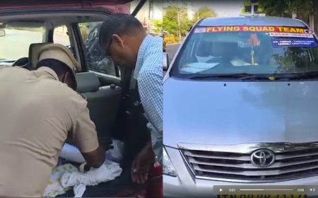 ஆட்டத்தை ஆரம்பித்த பறக்கும் படை... சென்னையில் ரூ.10.50 லட்சம் பறிமுதல்...