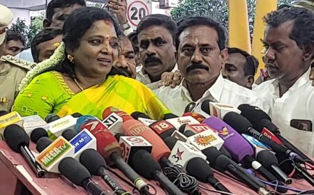 மக்கள் பணிக்காகவே ஆளுநர் பதவியை ராஜினாமா செய்தேன்... தமிழிசை செளந்தரராஜன் உருக்கமான பேச்சு...