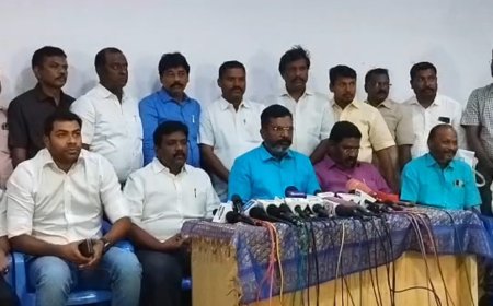 தேர்தலில் போட்டியிடும் விசிக வேட்பாளர்கள் யார் யார்? அறிவித்தார் தொல். திருமாவளவன்...