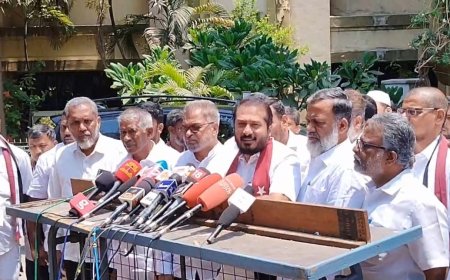 "திமுக கூட்டணிக்கே எங்கள் ஆதரவு"  - எம்.ஜே.கே தலைவர் தமிமுன் அன்சாரி உறுதி...