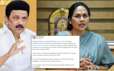 வெறுப்பு அரசியலை பாஜக நிறுத்த வேண்டும்; மத்திய அமைச்சரின் பேச்சுக்கு முதலமைச்சர் கண்டனம்!