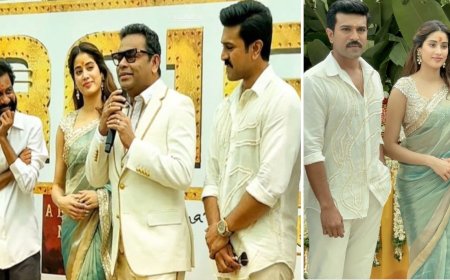 RC 16: பூஜையுடன் தொடங்கிய RC 16… ராம் சரணுடன் இணைந்த ஏஆர் ரஹ்மான், ஜான்வி கபூர்!