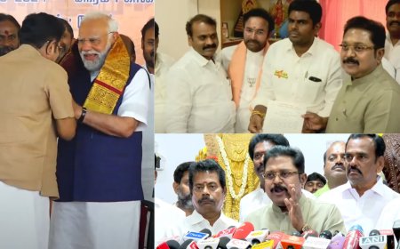 அமமுகவுக்கு 2 தொகுதிகளை ஒதுக்கிய பாஜக... அணில் போல செயல்படுவோம் - டிடிவி தினகரன்...