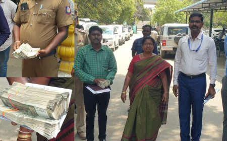 ஒரே நாளில் ரூ.1 கோடி பறிமுதல்... பூந்தமல்லியில் பறக்கும் படை அதிரடி....