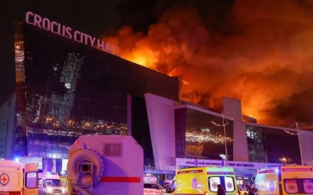 ரஷ்ய தலைநகரை உலுக்கிய பயங்கரவாத தாக்குதல்... 60 பேர் பலி- சம்பவத்திற்கு பொறுப்பேற்ற ஐ.எஸ்.ஐ.எஸ் !