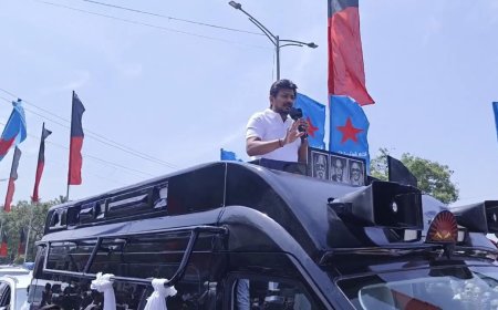 நீட் தேர்வை நுழைய விட்டது நாங்கள் இல்லை...இவர்கள் தான்...உதயநிதி ஸ்டாலின் பேச்சு...