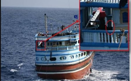 கடற்கொள்ளையர்களிடம் இருந்து ஈரானிய மீன்பிடி படகை அதிரடியாக மீட்ட இந்திய கடற்படை!