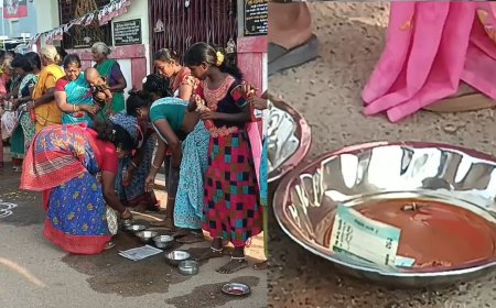 தேர்தல் பறக்கும்படைக்கே விபூதி அடித்த அதிமுகவினர்..! என்னா ஒரு டெக்னிக்கு..!