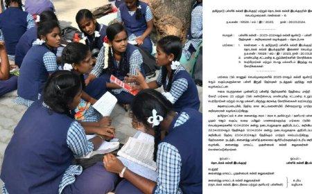 4 முதல் 9 ஆம் வகுப்புகளுக்கான இறுதித் தேர்வு தேதிகள் மாற்றம்... ஏன் என்று தெரியுமா..?