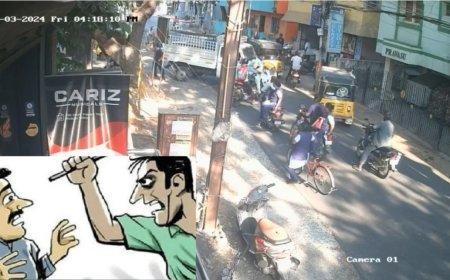 பட்டப்பகலில் நடந்த கொடூரக் கொலை... தடுக்க சென்றவரை வெட்ட பாய்ந்த கும்பல்.. மனதை பதைபதைக்க வைக்கும் வேளச்சேரி சம்பவம்...