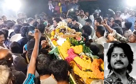 நடிகர் டேனியல் பாலாஜியின் உடல் நல்லடக்கம்.