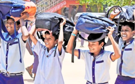 வெயில் தாக்கம் : ஒடிசாவில் பள்ளி நேரத்தில் மாற்றம்