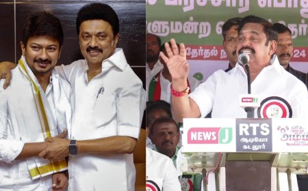 திமுக என்ன அரச குடும்பமா? அப்பாவுக்கு அடுத்து பையன்தான் வரணுமா? எடப்பாடி பழனிசாமி சாடல்!