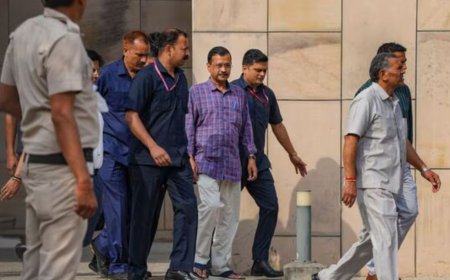 திகார் சிறையில் அடைக்கப்பட்டார் டெல்லி முதலமைச்சர் அரவிந்த் கெஜ்ரிவால்...