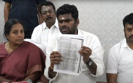 "கருணாநிதியின் அனுமதியுடனே கச்சத்தீவு தாரைவார்க்கப்பட்டுள்ளது" - RTI தகவலை புட்டு புட்டு வைத்த அண்ணாமலை...