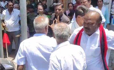 "5 வருஷமா எங்க இருந்நீங்க?" கதிர்ஆனந்தை கலங்கடித்த கருஞ்சட்டைகாரர்...