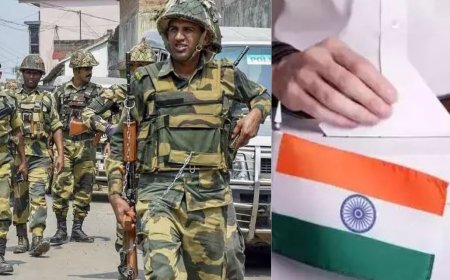 லோக்சபா தேர்தல் பாதுகாப்பு பணியில் ராணுவ வீரர்கள்... தபால் ஓட்டு ரெடி... நெறிமுறைகள் அறிவிப்பு.!