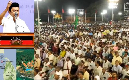 கச்சத்தீவு விவகாரத்தை கையிலெடுப்பது தேர்தல் நாடகம்! முதலமைச்சர் ஸ்டாலின் விளாசல்