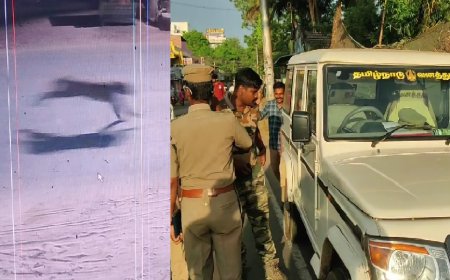 நள்ளிரவில் உலாவரும் உருவம்... கேமராவில் சிக்கிய அதிர்ச்சி காட்சி.... வீட்டைவிட்டு வெளியேவர மக்கள் அச்சம்