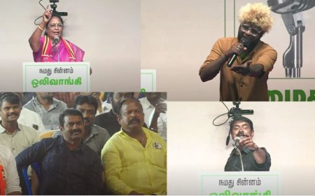 ”நீங்க தாமரைய வச்சுக்கோங்க, எனக்கு புலிய தாங்க”, மயிலாப்பூரில் சீமான் பேச்சு!