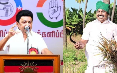 "பழனிச்சாமி விவசாயி இல்லை... விவசாயிகளை அழிக்க நினைத்த விஷவாயு"..EPS-யை கடுமையாக சாடிய முதலமைச்சர்!
